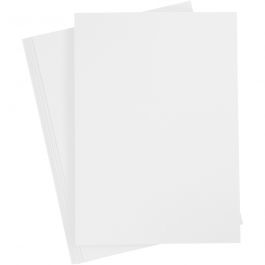 Card, white, A4, 210x297 mm, 180 g, 20 sheet/ 1 pack [HOB-21110]
