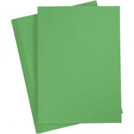 Card, grass green, A4, 210x297 mm, 180 g, 20 sheet/ 1 pack [HOB-21123]