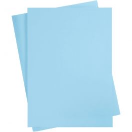Card, light blue, A2, 420x600 mm, 180 g, 100 sheet/ 1 pack [HOB-213056]