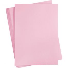 Card, light pink, A2, 420x600 mm, 180 g, 100 sheet/ 1 pack [HOB-21316]
