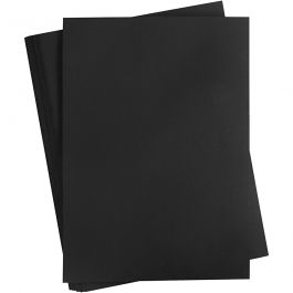 Card, black, A2, 420x600 mm, 180 g, 100 sheet/ 1 pack [HOB-21327]