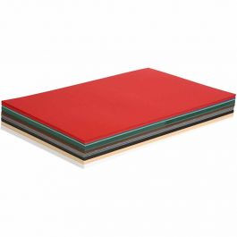 Christmas Card, assorted colours, A3, 297x420 mm, 180 g, 300 ass sheets/ 1 pack [HOB-21443]