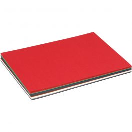 Christmas Card, assorted colours, A5, 150x210 mm, 180 g, 60 ass sheets/ 1 pack [HOB-214450]