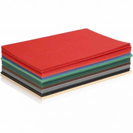 Christmas Card, assorted colours, A5, 148x210 mm, 180 g, 300 ass sheets/ 1 pack [HOB-21445]