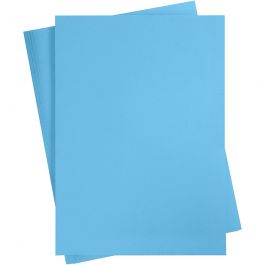 Card, turquoise blue, A2, 420x600 mm, 180 g, 10 sheet/ 1 pack [HOB-21520]