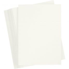 Card, off-white, A4, 210x297 mm, 180 g, 100 sheet/ 1 pack [HOB-217036]