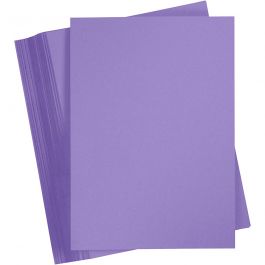 Card, purple, A4, 210x297 mm, 180 g, 100 sheet/ 1 pack [HOB-21717]