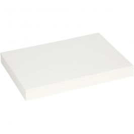 Construction Card, white, 25,5x36 cm, thickness 0,4 mm, 250 g, 100 sheet/ 1 pack [HOB-21990]