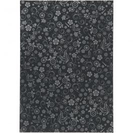 Paper, black, A4, 210x297 mm, 80 g, 20 sheet/ 1 pack [HOB-221002]