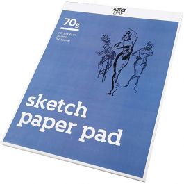 Drawing Paper Pad, white, A3, 297x420 mm, 70 g, 70 sheet/ 1 pack [HOB-22100]