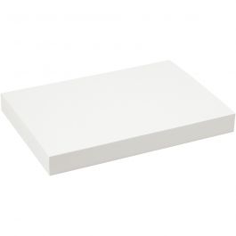 Watercolour paper, white, A4, 210x297 mm, 200 g, 100 sheet/ 1 pack [HOB-22402]