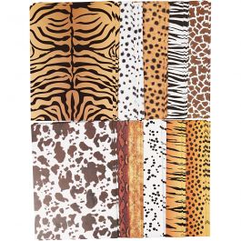 Animal Card, A4, 210x297 mm, 300 g, 100 sheet/ 1 pack [HOB-22984]