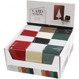 Cards and Envelopes, card size 10,5x15 cm, envelope size 11,5x16,5 cm, 12x10 pack/ 1 pack [HOB-23030]
