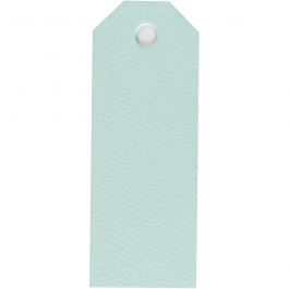 Manila tags, light blue, size 3x8 cm, 220 g, 20 pc/ 1 pack [HOB-234018]