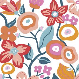 Table Napkins, flowers, size 33x33 cm, 20 pc/ 1 pack [HOB-234734]