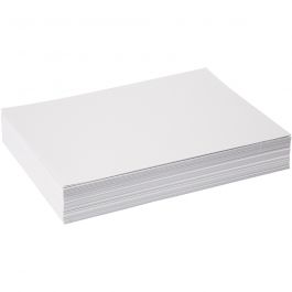 Drawing paper, white, A4, 210x297 mm, 190 g, 250 sheet/ 1 pack [HOB-23534]