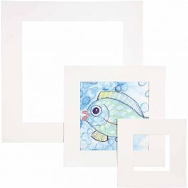 Picture Mount, white, thickness 0,4 mm, 270 g, 75 pc/ 1 pack [HOB-23611]