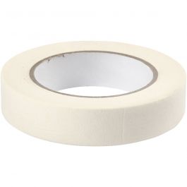 Masking tape, W: 25 mm, 50 m/ 1 roll [HOB-246150]