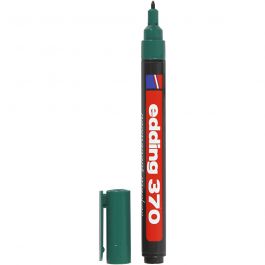 Edding 370 Marker, green, line 1 mm, 1 pc [HOB-25007]