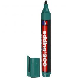 Edding 300 Marker, green, line 1,5-3 mm, 1 pc [HOB-25024]