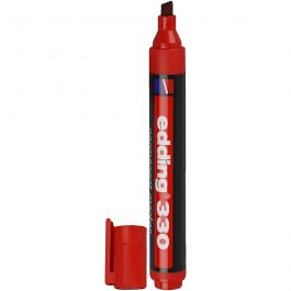 Edding 330 Marker, red, line 1-5 mm, 1 pc [HOB-25026]