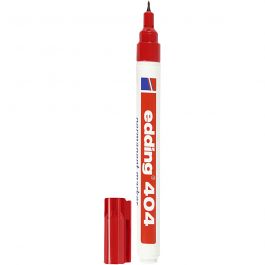 Edding 404 Marker, red, line 0,75 mm, 1 pc [HOB-25035]