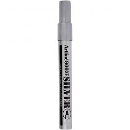 Deco permanent marker, silver, line 2,3 , 1 pc [HOB-25040]