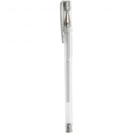 Gel Pens, silver, line 0,8 mm, 6 pc/ 1 pack [HOB-25109]