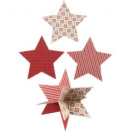 3D Stars, D 15 cm, 300 g, 3 pc/ 1 pack [HOB-25233]