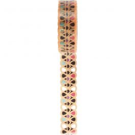 Lace Washi Tape, W: 15 mm, 5 m/ 1 roll [HOB-25264]