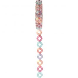 Lace Washi Tape, W: 10 mm, 5 m/ 1 roll [HOB-25266]