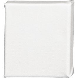 ArtistLine Canvas, white, D: 1,4 cm, size 10x10 cm, 360 g, 10 pc/ 1 pack [HOB-25700]