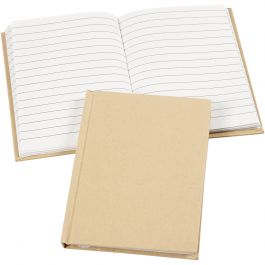 Notebook, brown, A6, 60 g, 1 pc [HOB-264570]