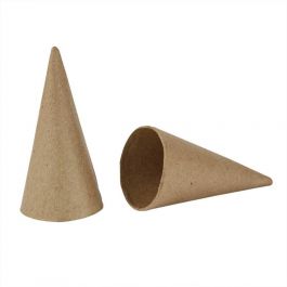 Cone, H: 10 cm, D 5 cm, 10 pc/ 1 pack [HOB-265481]