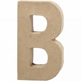 Letter, B, H: 20,5 cm, W: 11,5 cm, thickness 2,5 cm, 1 pc [HOB-26601]