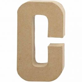 Letter, C, H: 20,5 cm, W: 11,5 cm, thickness 2,5 cm, 1 pc [HOB-26602]
