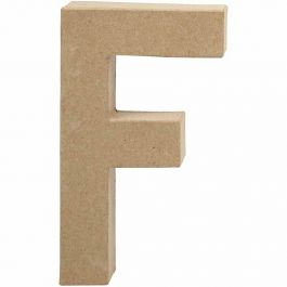 Letter, F , H: 20,5 cm, W: 11,6 cm, thickness 2,5 cm, 1 pc [HOB-26605]