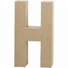 Letter, H, H: 20,2 cm, W: 11,2 cm, thickness 2,5 cm, 1 pc [HOB-26607]