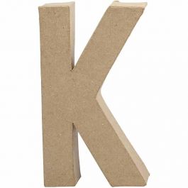 Letter, K, H: 20,3 cm, W: 11,5 cm, thickness 2,5 cm, 1 pc [HOB-26610]