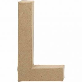 Letter, L, H: 20,3 cm, W: 11,4 cm, thickness 2,5 cm, 1 pc [HOB-26611]