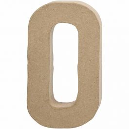 Letter, O, H: 20,4 cm, W: 11,5 cm, thickness 2,5 cm, 1 pc [HOB-26614]