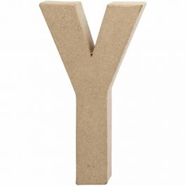 Letter, Y, H: 20 cm, W: 11,5 cm, thickness 2,5 cm, 1 pc [HOB-26624]