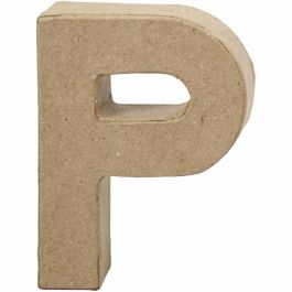 Letter, P, H: 10 cm, W: 7,7 cm, thickness 1,7 cm, 1 pc [HOB-26654]