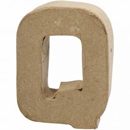 Letter, Q, H: 10 cm, W: 7,8 cm, thickness 1,7 cm, 1 pc [HOB-26655]