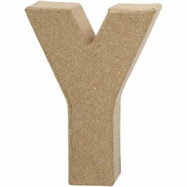 Letter, Y, H: 10 cm, W: 7,9 cm, thickness 1,7 cm, 1 pc [HOB-26663]