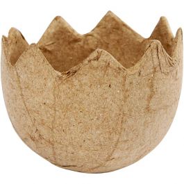 Eggshell, H: 4 cm, D 5 cm, 8 pc/ 1 pack [HOB-26736]