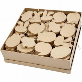 Easter Ornaments, H: 10 cm, thickness 12 mm, 114 pc/ 1 pack [HOB-26791]