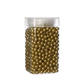 Pearls 8 mm Gold 220 grams (1 pc) [IFS-27058]