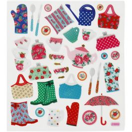 Stickers, garden life, 15x16,5 cm, 1 sheet [HOB-27188]