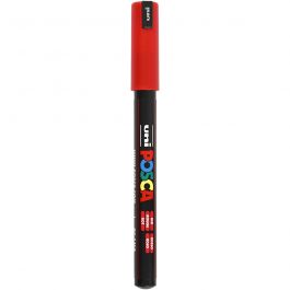 Posca Marker, red, no. PC-1MR, line 0,7 mm, 1 pc [HOB-272040]